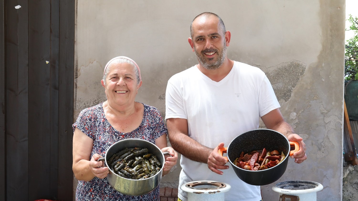 אסנת ודודו עגור. צילום: אלדד מאסטרו 