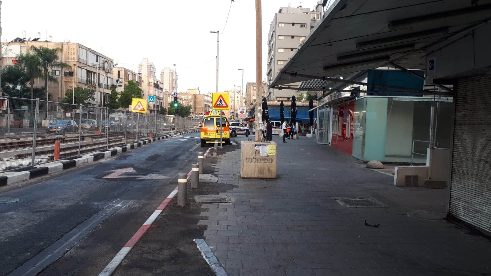 בת ים: נמצא גבר מחוסר הכרה ברוטשילד
