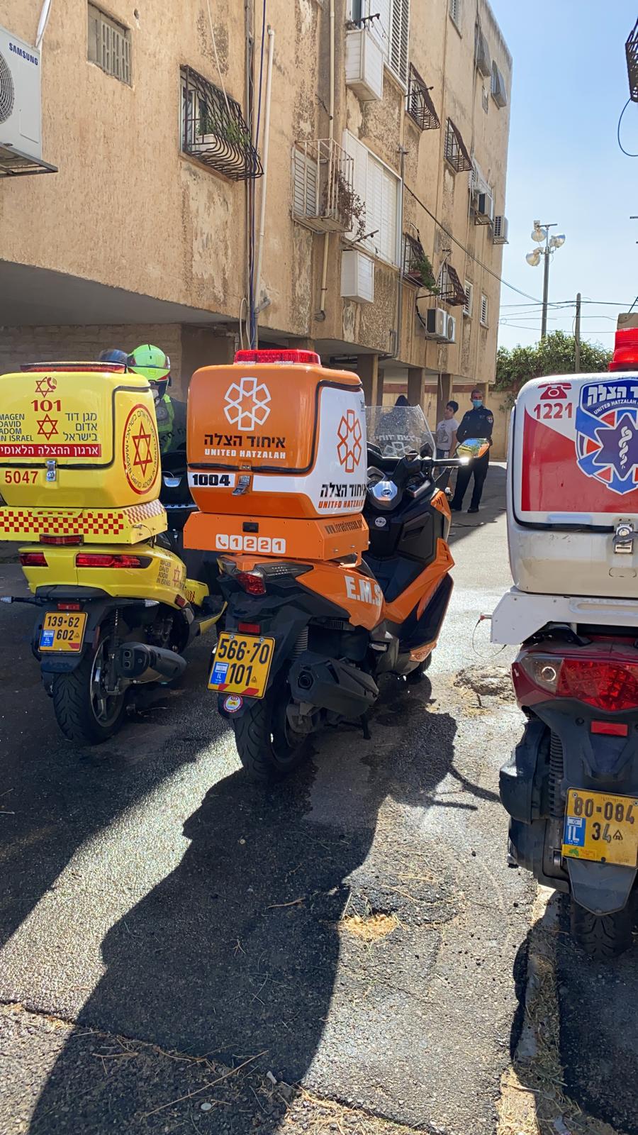 בת ים: צעיר נחתך ממסור חשמלי בתאונת עבודה
