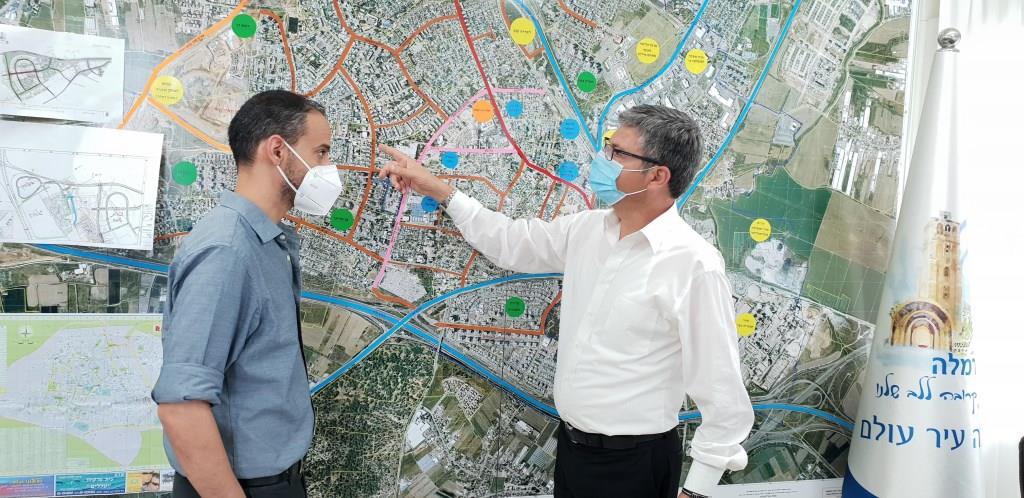 תכנון ההתחדשות העירונית של שכונת בן גוריון רמלה <br> צילום: דוברות העירייה