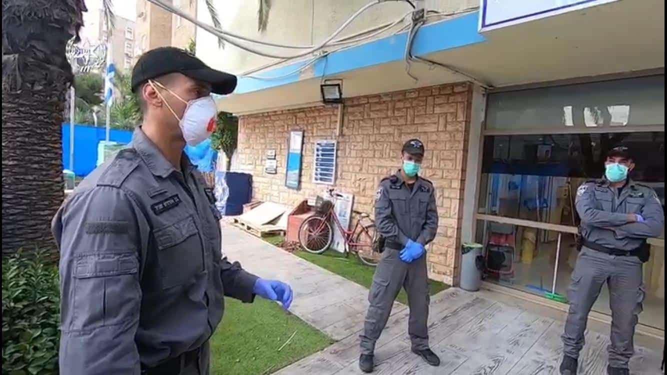 פעילות אכיפת המשטרה בבקעת אונו. צילום: דוברות המשטרה 