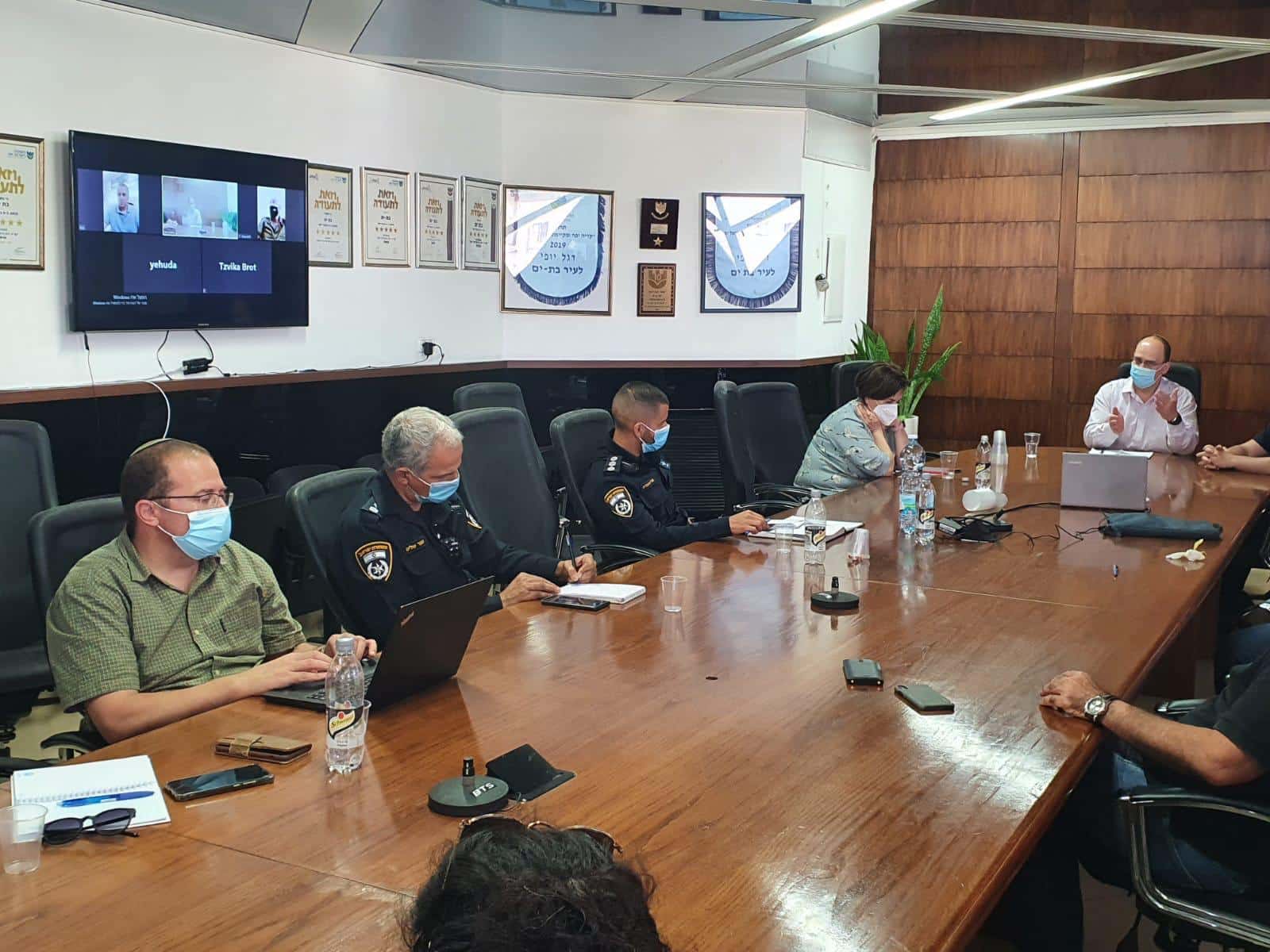 בת ים: דיון חירום בעקבות עליית התחלואה