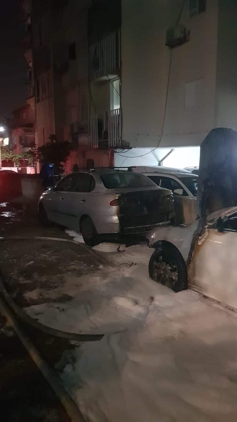 בת ים: שריפה ברחוב מסריק