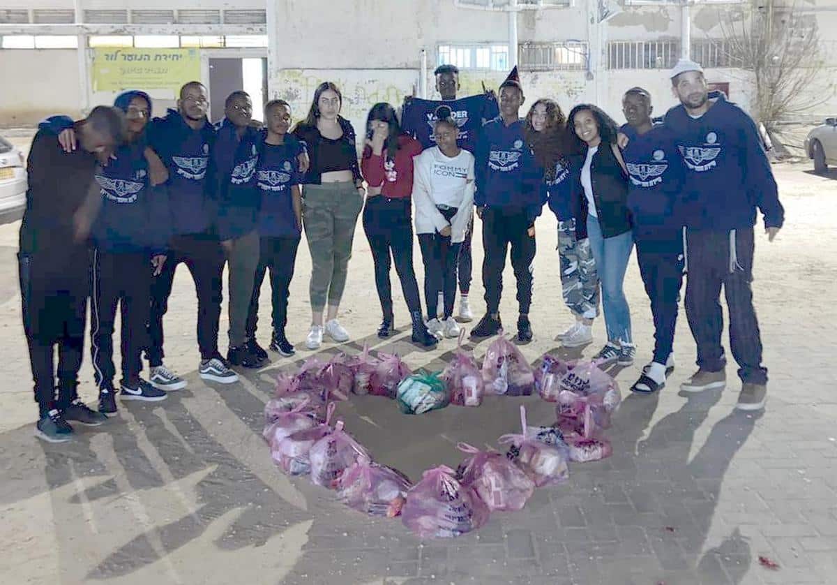 סיירת חסד ייחודית לוד בפתח יחידת הנוער העירונית <br> צילום: דוברות העירייה