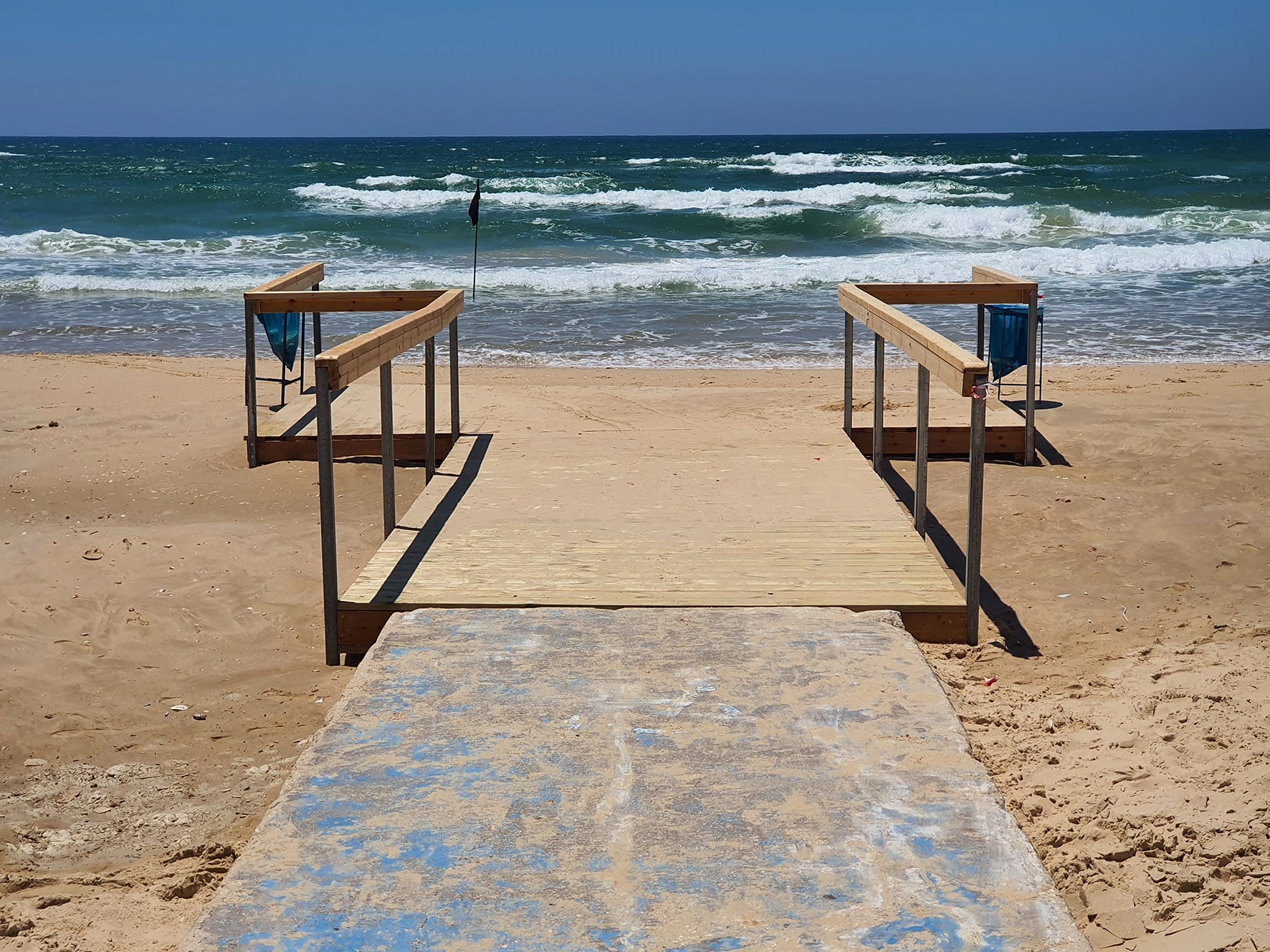 שביל גישה לחוף הים. צילום: דוברות העירייה