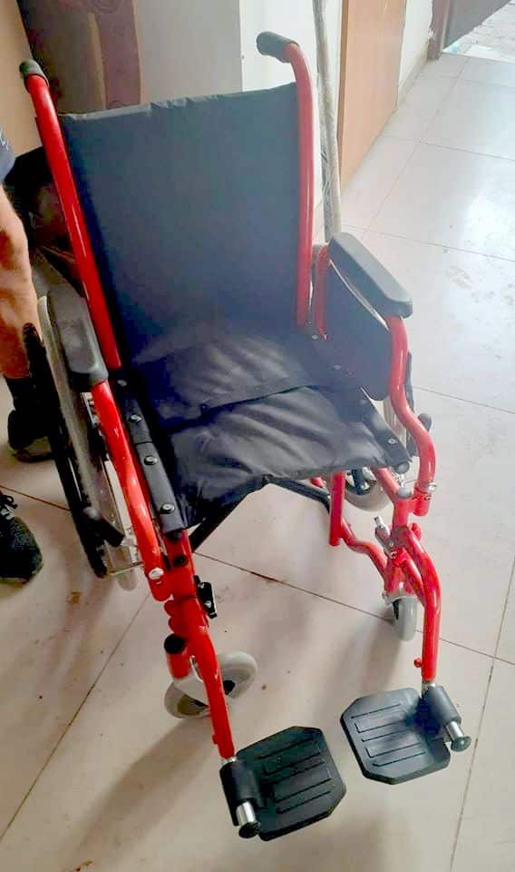כיסא הגלגלים שנתרם <br> צילום: דוברות העירייה 
