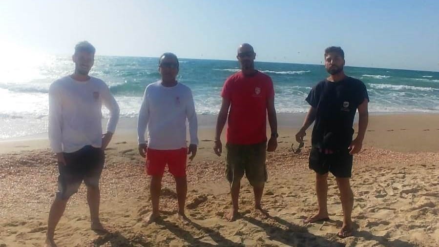 בהפרש של שעה, שתי הצלות בחוף הים בראשון לציון