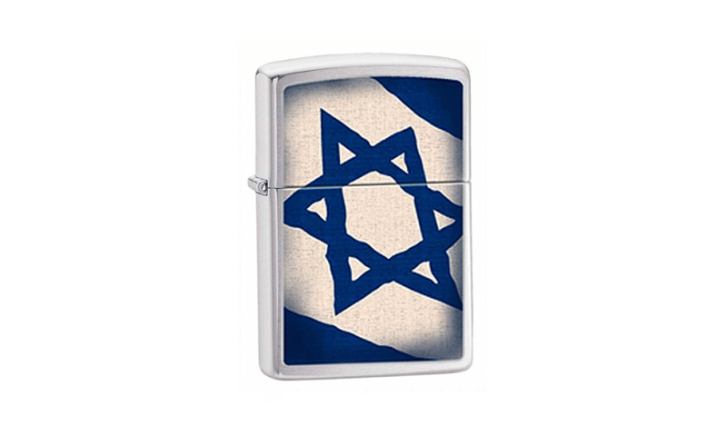 מצת זיפו דגל ישראל  <br>   צילום: יח"צ  חו"ל 