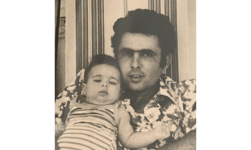זיו אליאסף ואביו רפי ז"ל  <br>  צילום: אלבום משפחתי
