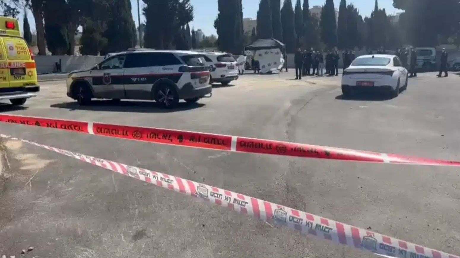 זירת הרצח בראשון לציון. צילום דוברות משטרת ישראל
