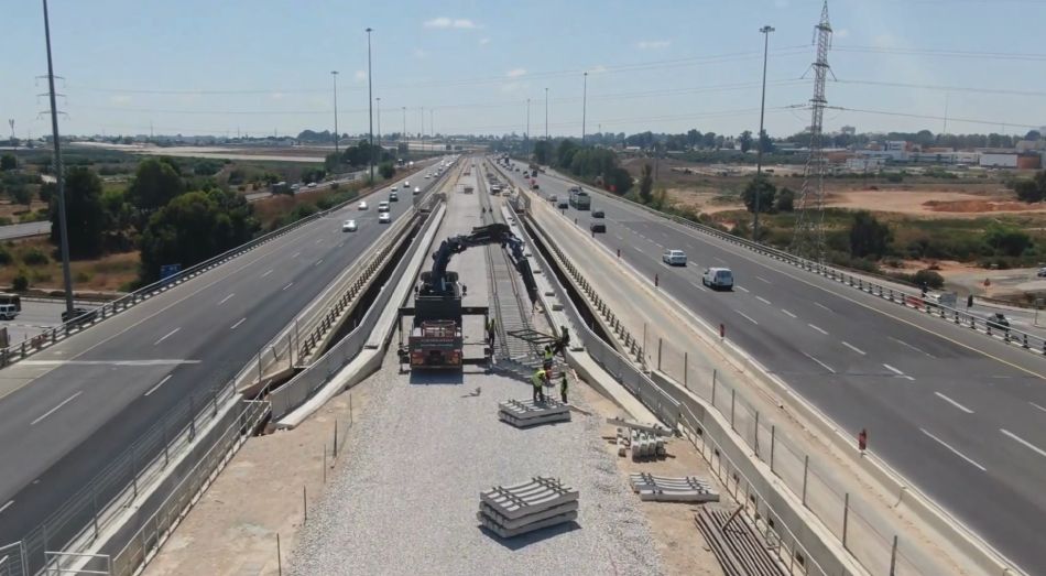 תתכוננו לסיוט החדש: החל מהשבוע הבא רכבת ישראל תתחיל בביצוע עבודות שיקום וחיזוק בגשר ההפרדה המפלסית בדרך האצ"ל