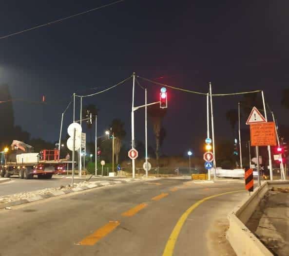 ירידה בעומסי התנועה בצומת בית דגן משמר השבעה? זו הסיבה