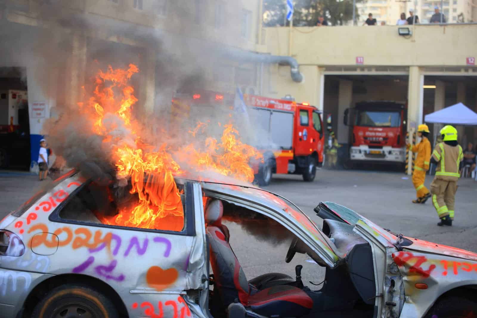 יום קהילה של כבאות רמת גן