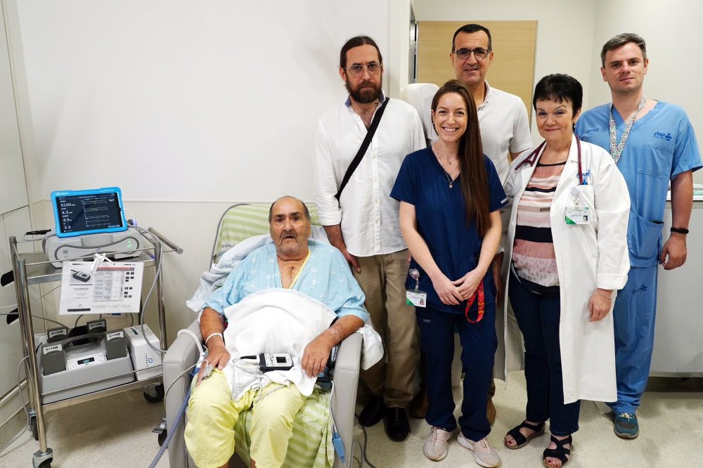 השתלה ראשונה של לב מלאכותי במרכז הלב החדש והגדול בארץ, במרכז הרפואי קפלן