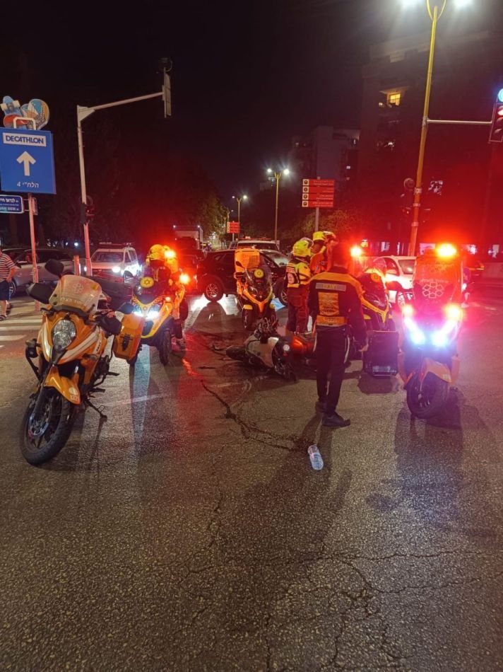 שתי תאונות בחולון תוך מספר שעות