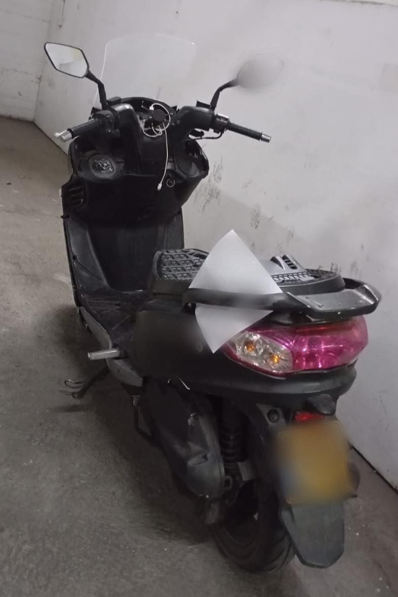 נעצרו 2 קטינים עם אופנוע שנגנב מראשון לציון