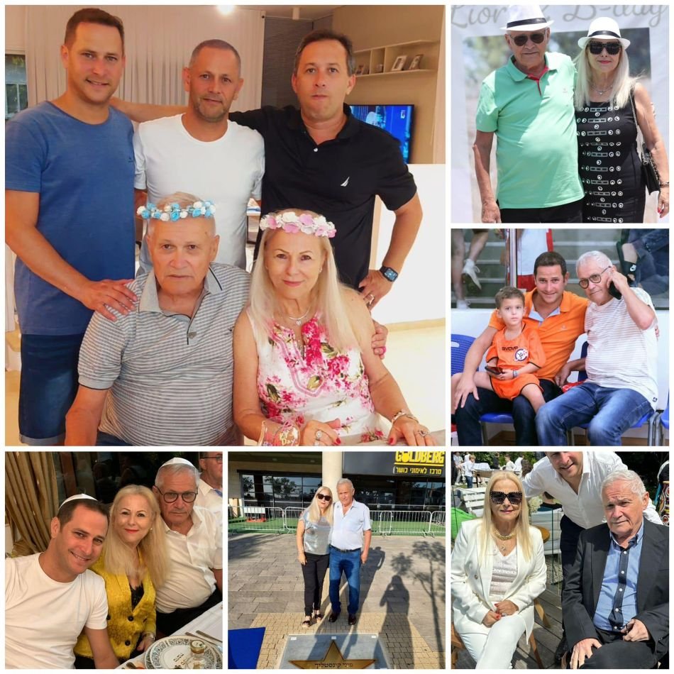ראש העיר מברך את הוריו שחוגגים יום הולדת באותו היום