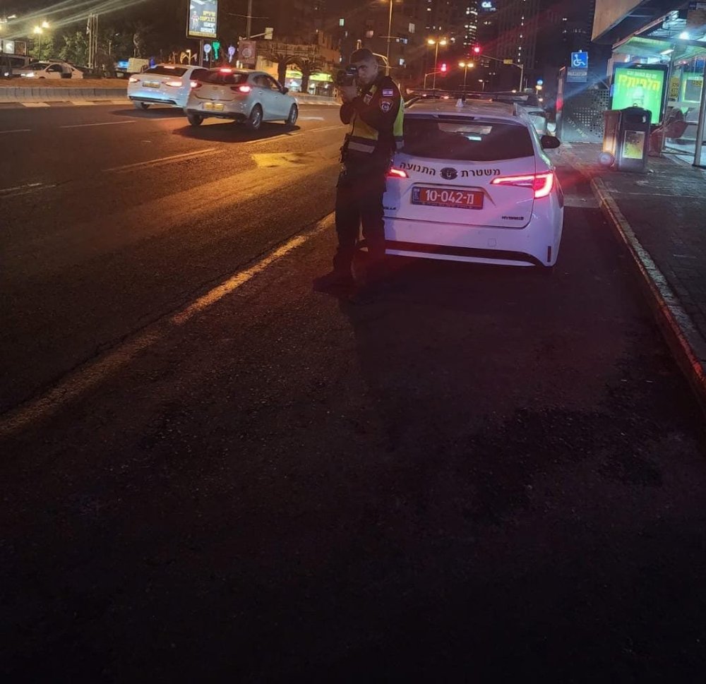 רמת גן: 7 נהגים תחת השפעת אלכוהול, 6 נהגים מעל המהירות המותרת