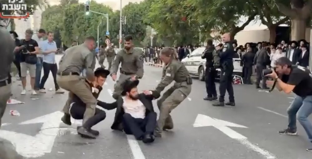 הערכו לפקקים: הפלג הירושלמי יוצא שוב להפגין נגד חוק הגיוס 