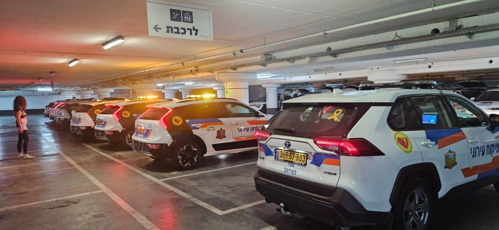 ראשון לציון עיר ירוקה: החליפה עשרות רכבים של החברה לביטחון 
