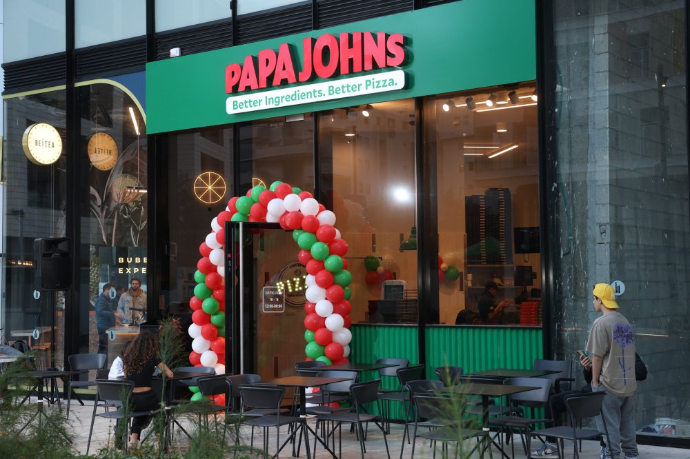 רשת הפיצריות הבינלאומית  "PAPA JOHN'S" פותחת סניף ראשון ב-גבעתיים