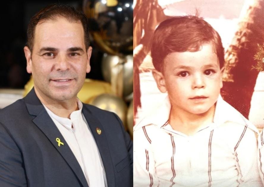 פתרון החידה: ותמונת הסלב  הראשוני היא של... אוהד אוזן 