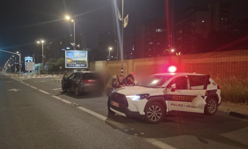 אכיפה מוגברת במרחב דן: מאות דוחות בסוף השבוע נגד עבירות תנועה מסכנות חיים