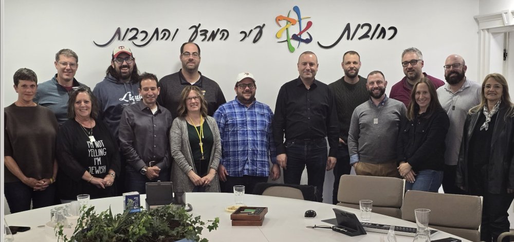 מחזקים את&nbsp;הקשרים:  משלחת עסקית&nbsp;ממיניאפוליס&nbsp;ביקרה&nbsp;ברחובות&nbsp;