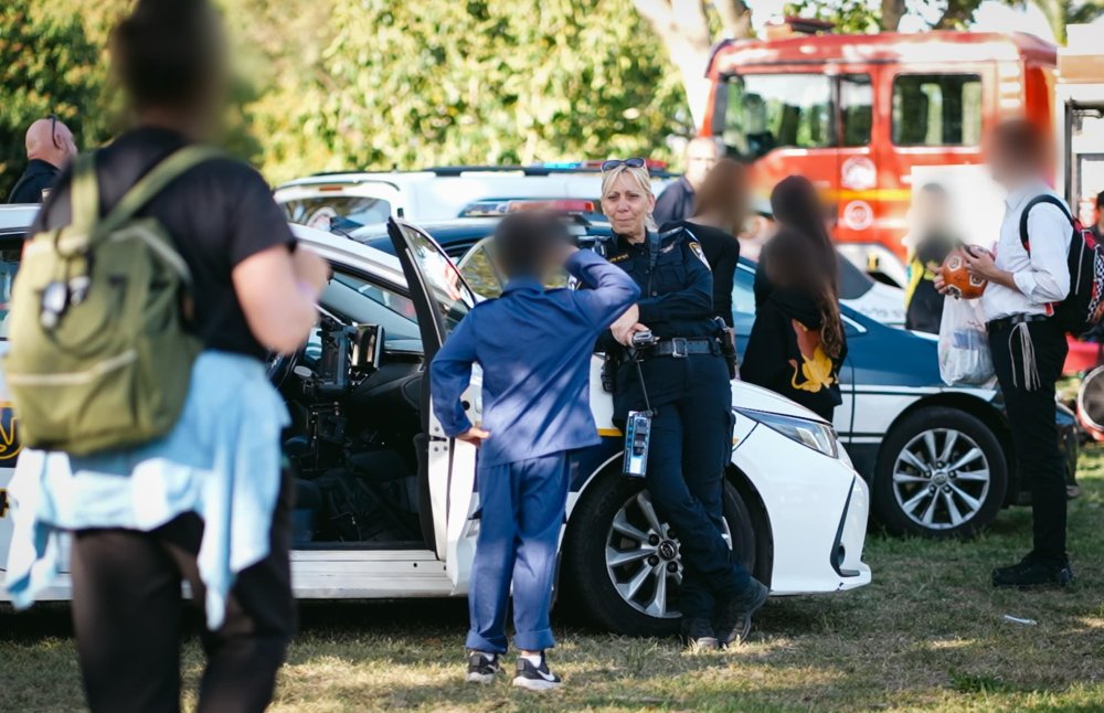 למען הילדים: ארוע מיוחד בהובלת שוטרי הבורסה ר"ג של משטרת בני ברק- רמת גן במרחב דן 