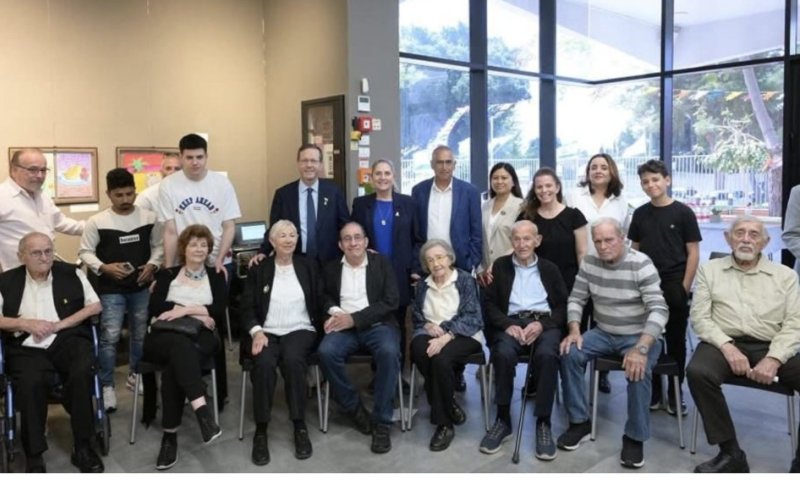 כבוד גדול בברנר: נשיא המדינה יצחק הרצוג ורעייתו מיכל בביקור ראשון,
