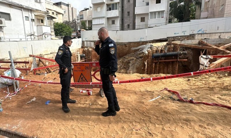 תאונת עבודה באתר בנייה ברמת גן- המשטרה פתחה בחקירה