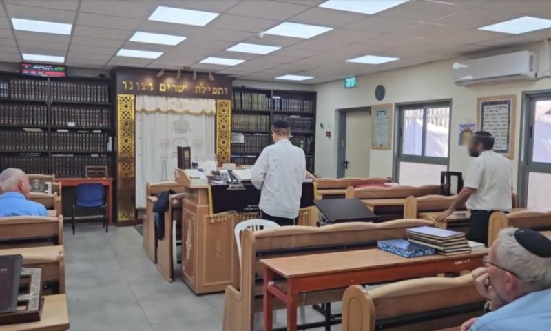 לזכרו של עידן קינן ז"ל: שיפוץ בית הכנסת שבו גדל והתחנך