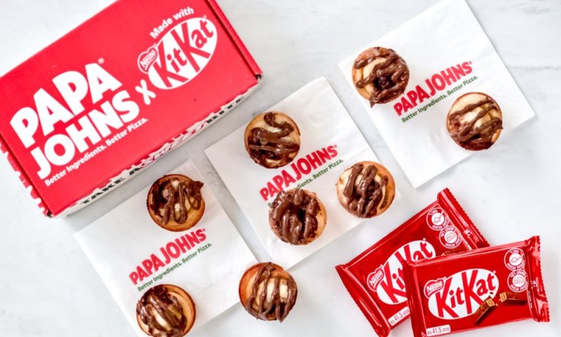 שיתוף פעולה חדש ומושחת: PAPA JOHNS X KitKat
