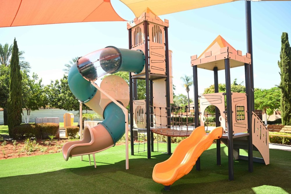 הוקמה גינת משחקים חדשה בנחלת יהודה