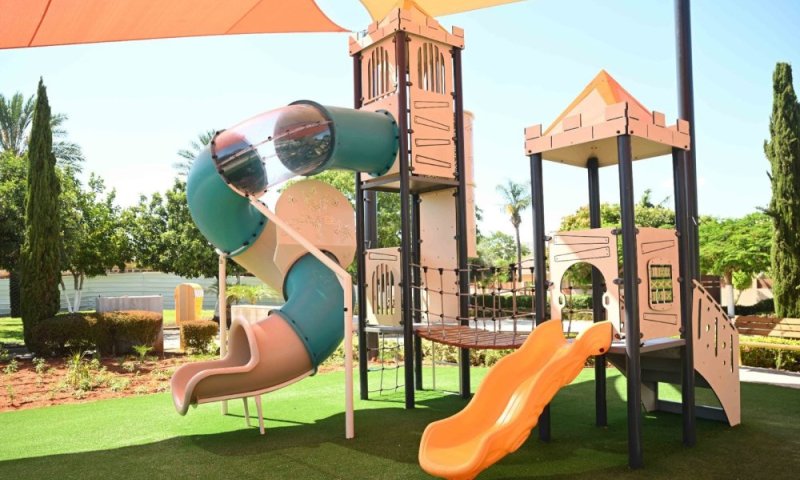 הוקמה גינת משחקים חדשה בנחלת יהודה