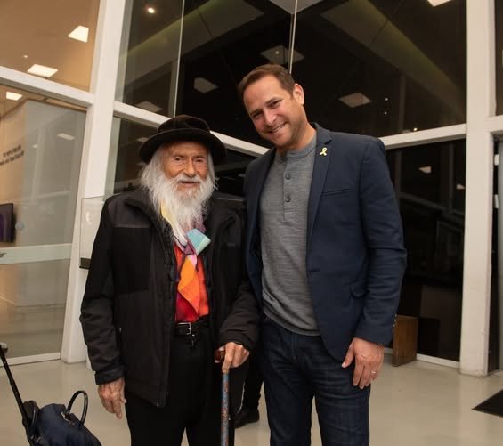 גאווה מקומית: יעקב אגם זכה בפרס ישראל יצירותיו מוצגות בראשון לציון