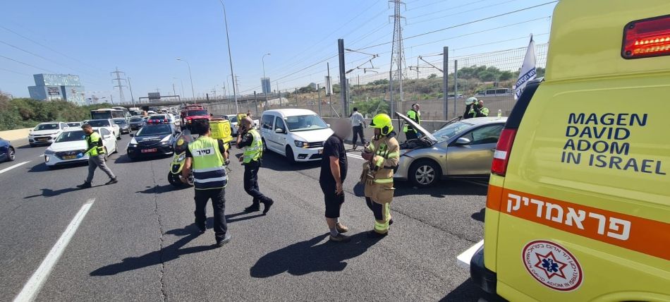תאונת דרכים קשה מאוד סמוך לראשון לציון
