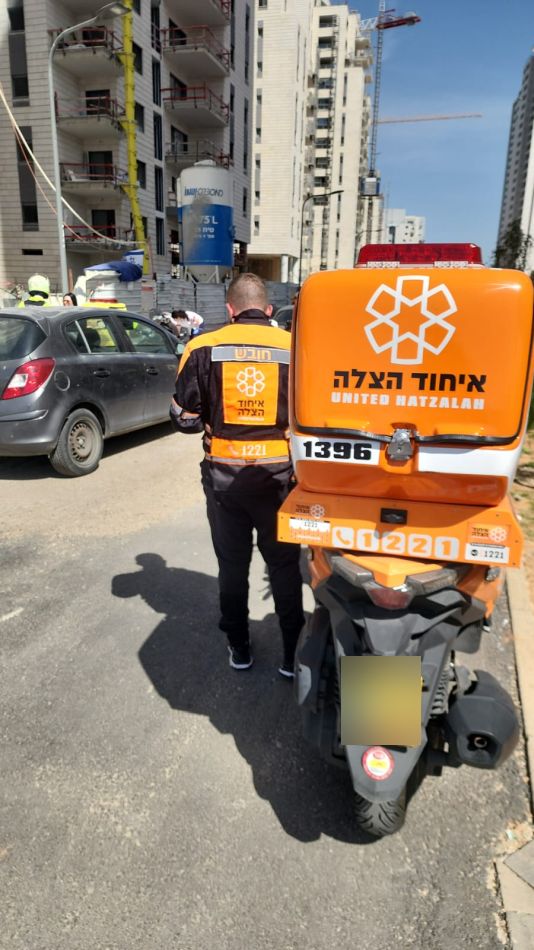 צילום מזירת האירוע: דוברות איחוד הצלה