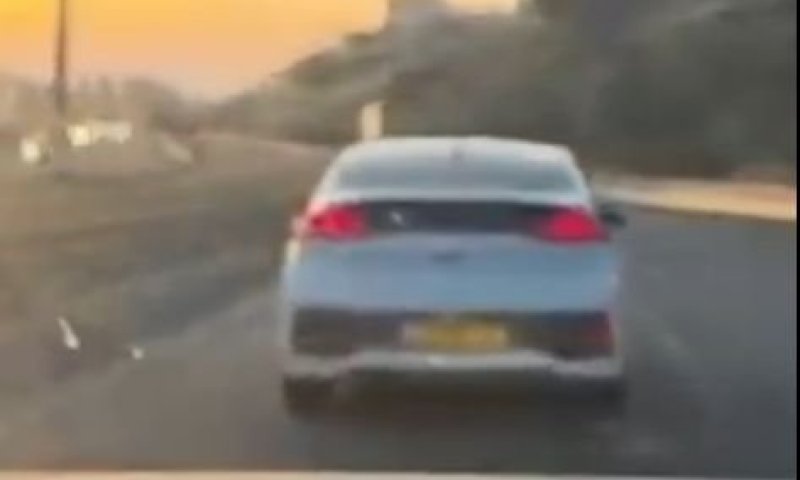 בתום מרדף מסוכן נתפס שב"ח עם רכב שגנב מבת ים