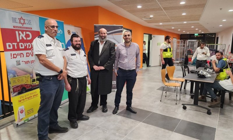 על רקע חוסר משמעותי במנות דם: לאומית שירותי בריאות יוצאת במבצע התרמת דם בראשון לציון