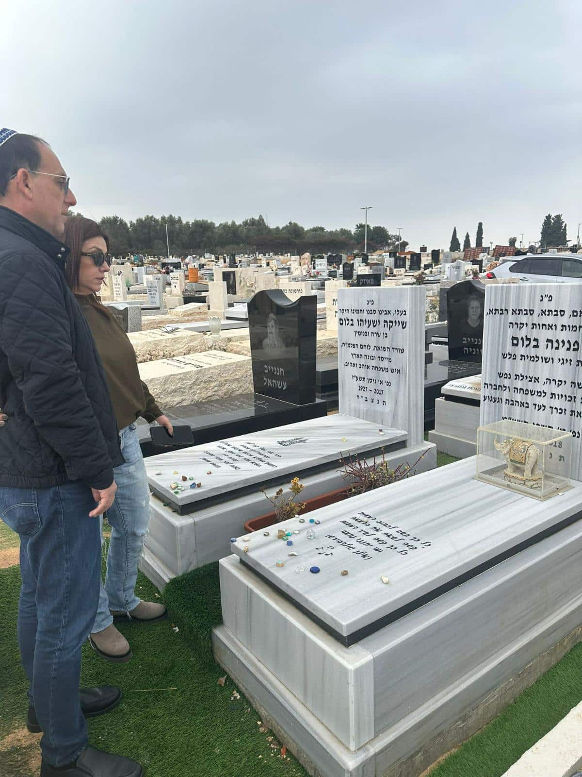 יום הבחירות: זהר בלום המועמד הליברלי המוביל פתח את היום בביקור מרגש