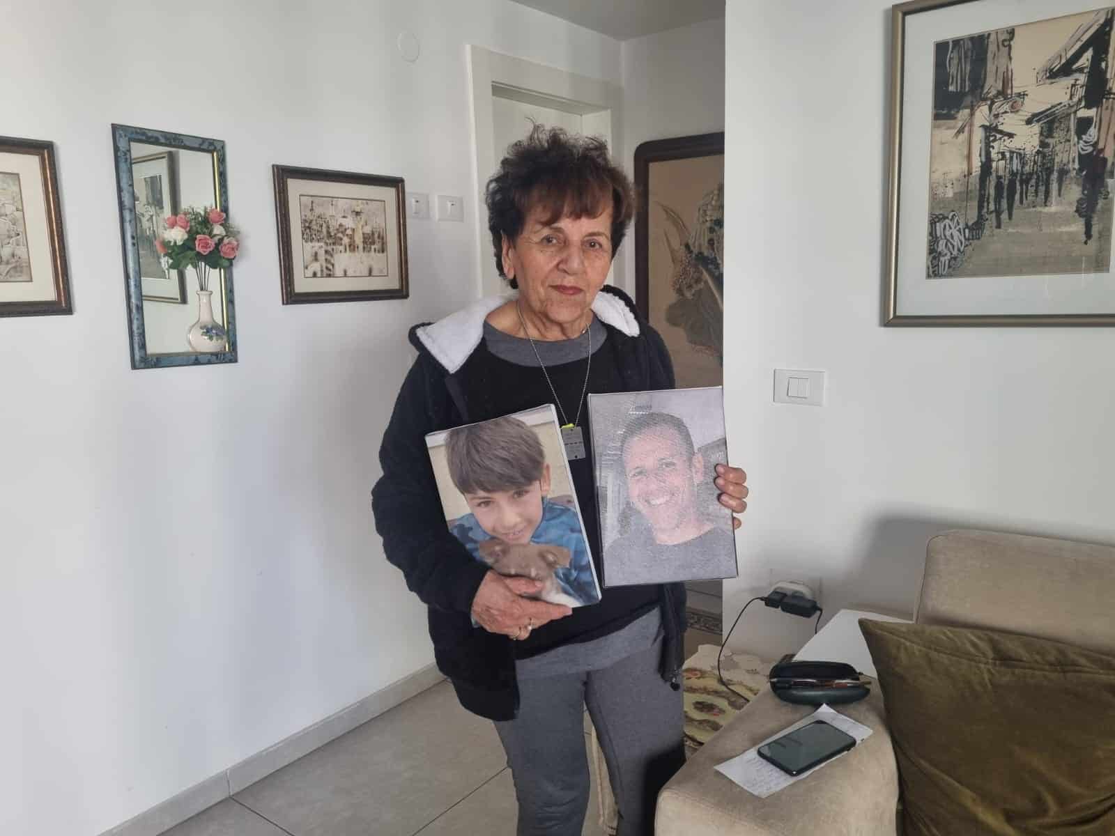 "כאמא, אני מרגישה שהוא יחזור". אסתר יהלומי 