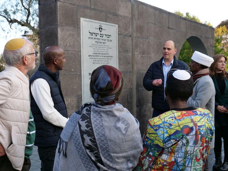 נחנך בבת ים: אתר הנצחה לזכר יהודי אתיופיה