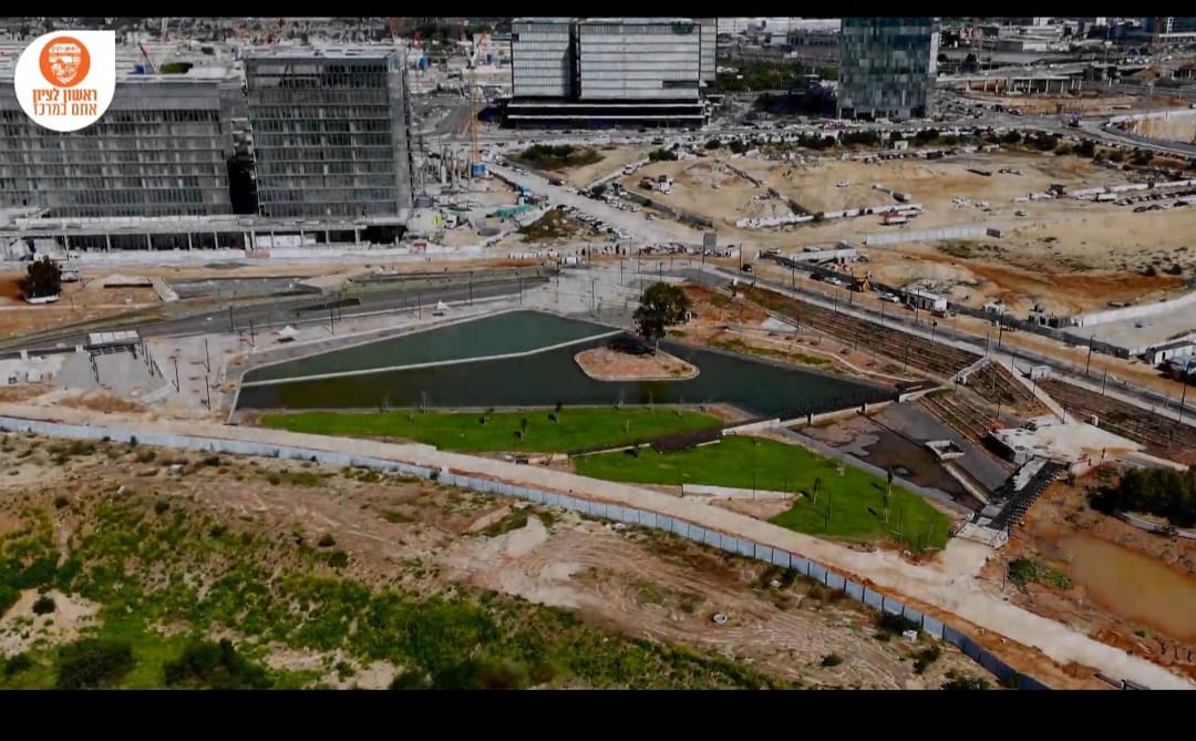 כך זה יראה: 95 דונם של פארק בראשון לציון