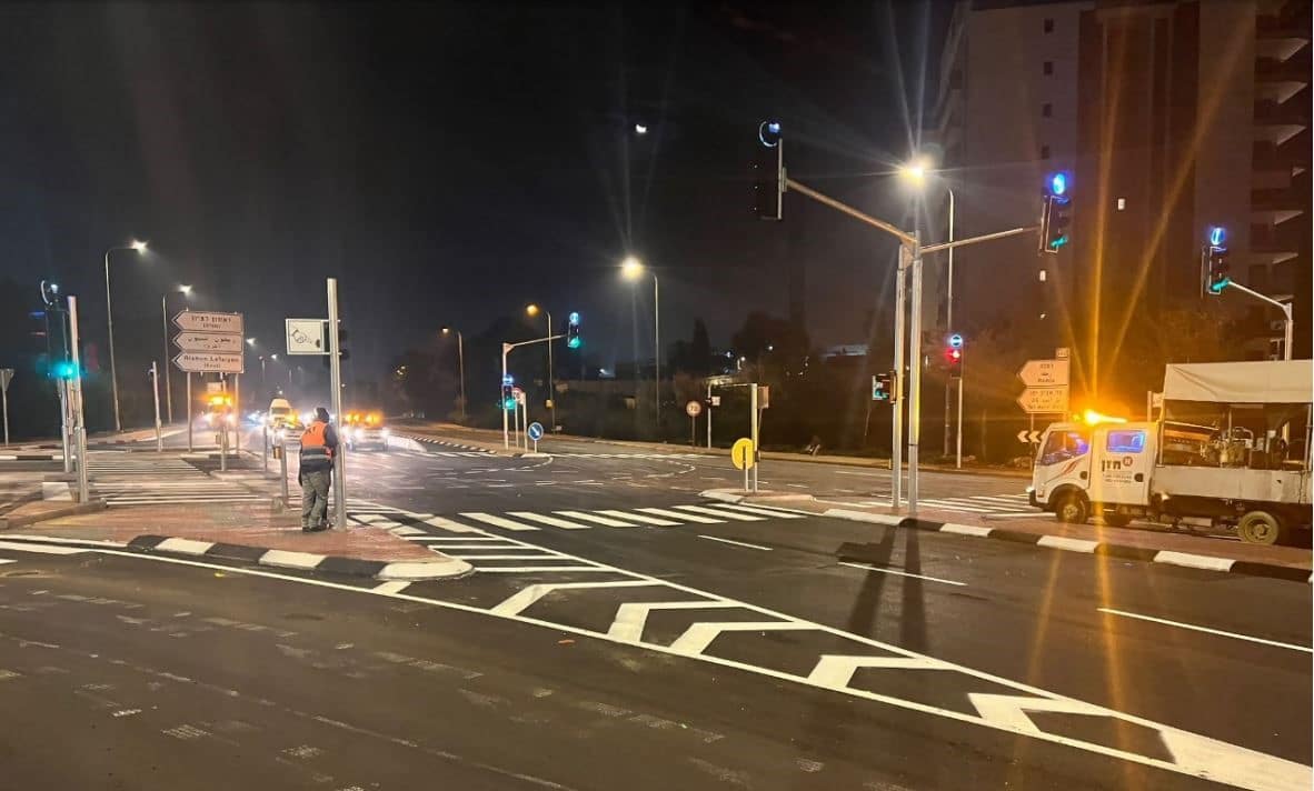 זה קורה: עבודות הלילה ברחוב דר