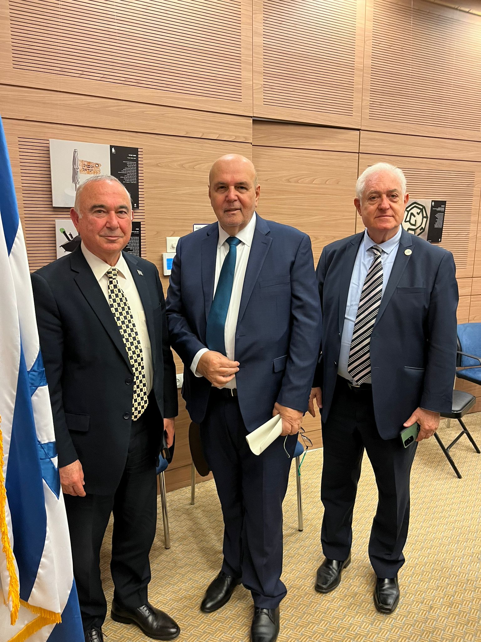 איש העסקים יוסי פולק בדיון בנושא החינוך הפלשתינאי לשנאה בכנסת