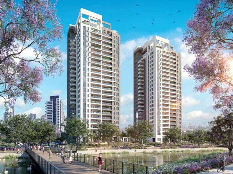 פרויקט צרפתי sea&park בשכונת פארק הים בבת ים. הדמיה: view point