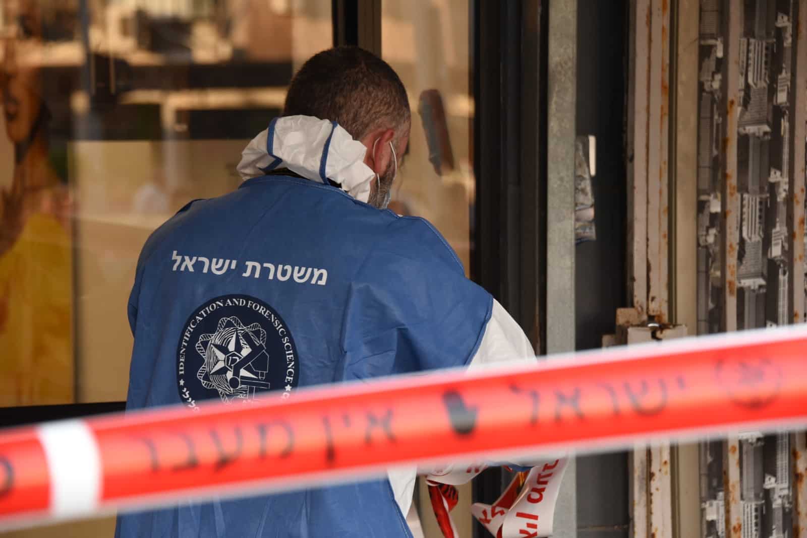 זירת רצח, צילום ארכיון: דוברות משטרת ישראל