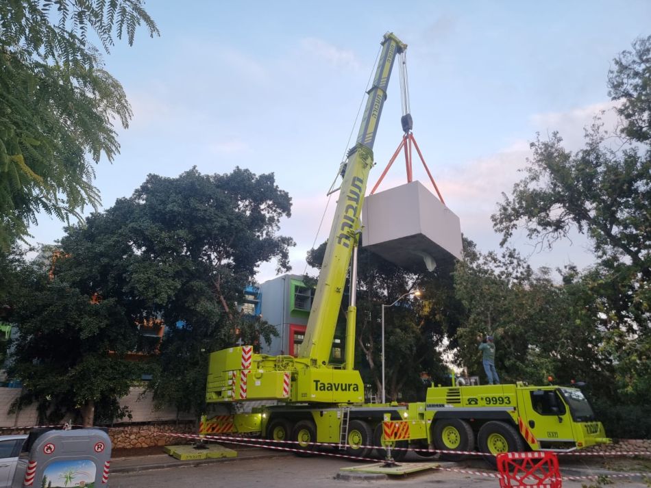 בת ים הראשונה בגוש דן להציב מרחבים מוגנים ניידים
