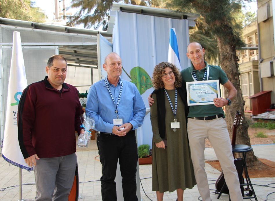 ד"ר שמואל פגירסקי, ד"ר יעל דליהו, פרופסור יובל מלמד, זיו עייני - צילום: אלי אהרונוב